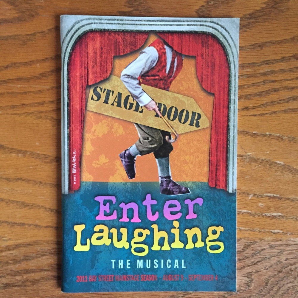Playbill Enter Laughing Richard Kind Jill Eikenberry Michael Tucker JoshGrisetti